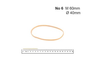 Λάστιχα μονόχρωμα Ø40χιλ. σε σακουλάκι 50γρ.