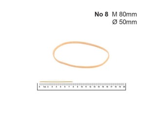 Λάστιχα μονόχρωμα Ø50χιλ. σε σακουλάκι 50γρ.