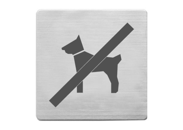 Alco πινακίδα inox απαγορεύεται η είσοδος σε ζώα Alco πινακίδα inox απαγορεύεται η είσοδος σε ζώα