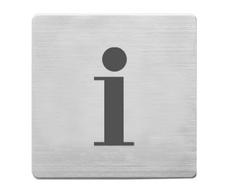 Alco πινακίδα inox πληροφορίες