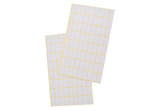 Ετικέτες αυτοκόλλητες 22x16mm 72/φ 15φ. Ετικέτες αυτοκόλλητες 22x16mm 72/φ 15φ.