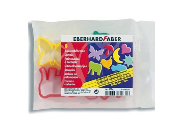 Primo πλαστικές φόρμες 12 σχέδια Ø3εκ. και ψαλίδι