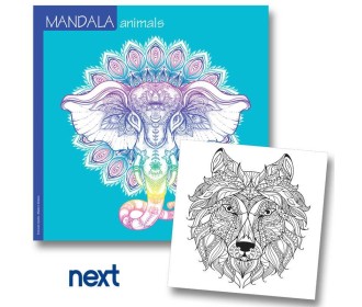 Νext μπλοκ ζωγραφικής mandala animals 36φ. 120γρ. 23x23εκ Νext μπλοκ ζωγραφικής mandala animals 36φ. 120γρ. 23x23εκ