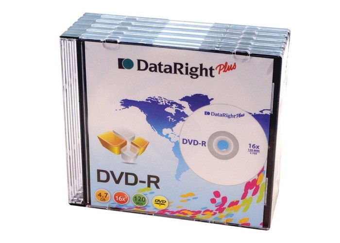 Dataright DVD-R 4.7GB slim case Dataright DVD-R 4.7GB slim case