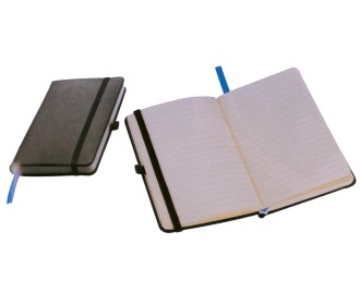 Σημειωματάριο μαύρο Α5 Υ21,5x13,5x2εκ. Σημειωματάριο μαύρο Α5 Υ21,5x13,5x2εκ.