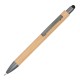 Στυλό touch pen eco, από bamboo 14,9x.Ø1,1εκ. Δυνατότητα εκτύπωσης.