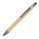 Στυλό touch pen eco, από bamboo 14,9x.Ø1,1εκ. Δυνατότητα εκτύπωσης.