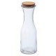 Καράφα γυάλινη 1000ml με πώμα από φελλό 9,5x28,2εκ. Καράφα γυάλινη 1000ml με πώμα από φελλό 9,5x28,2εκ.