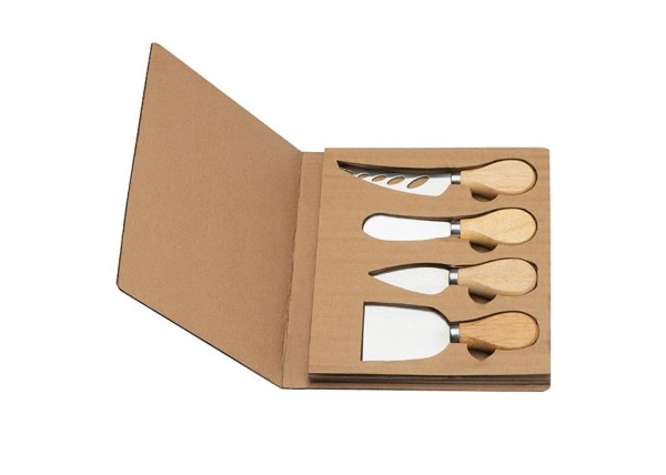 Σετ κοπής τυριών 4 τεμαχίων 17x19,6x1,9εκ. Σετ κοπής τυριών 4 τεμαχίων 17x19,6x1,9εκ.