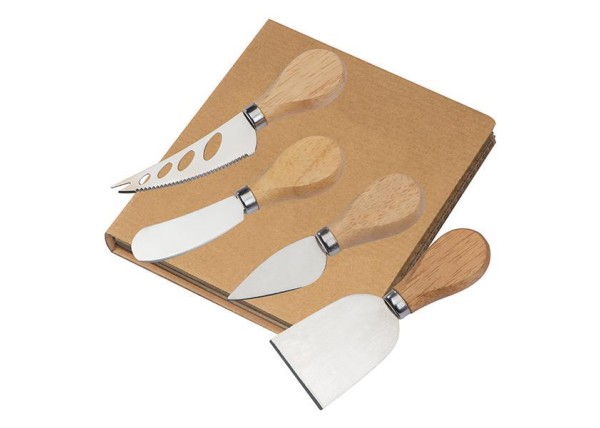 Σετ κοπής τυριών 4 τεμαχίων 17x19,6x1,9εκ. Σετ κοπής τυριών 4 τεμαχίων 17x19,6x1,9εκ.