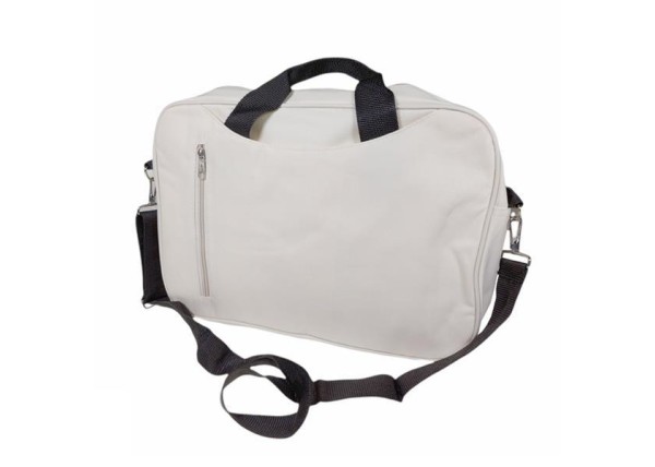 Τσάντα για Laptop με 2 θήκες εκρού 38x7x27εκ. Τσάντα για Laptop με 2 θήκες εκρού 38x7x27εκ.