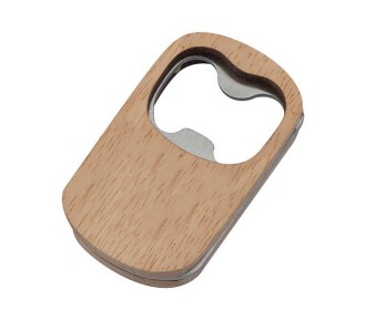 Ανοιχτήρι μπουκαλιών μπαμπού Υ7x4x1εκ. Ανοιχτήρι μπουκαλιών μπαμπού Υ7x4x1εκ.