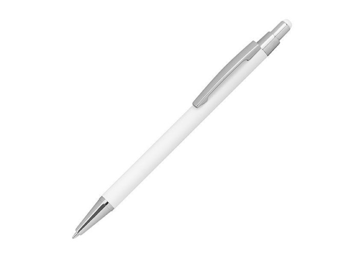 Στυλό - touch pen μεταλλικό με λαστιχένια επίστρωση άσπρο Υ14,5xØ0,8εκ. Στυλό - touch pen μεταλλικό με λαστιχένια επίστρωση άσπρο Υ14,5xØ0,8εκ.