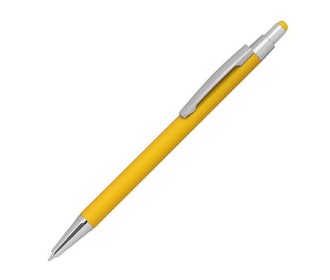 Στυλό - touch pen μεταλλικό με λαστιχένια επίστρωση κίτρινo Υ14,5xØ0,8εκ. Στυλό - touch pen μεταλλικό με λαστιχένια επίστρωση κίτρινo Υ14,5xØ0,8εκ.