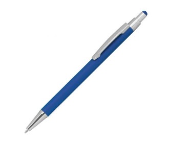 Στυλό - touch pen μεταλλικό με λαστιχένια επίστρωση μπλε Υ14,5xØ0,8εκ. Στυλό - touch pen μεταλλικό με λαστιχένια επίστρωση μπλε Υ14,5xØ0,8εκ.