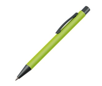 Στυλό πλαστικό λαχανί με μεταλλικό κλιπ Υ14xØ1εκ. Δυνατότητα εκτύπωσης