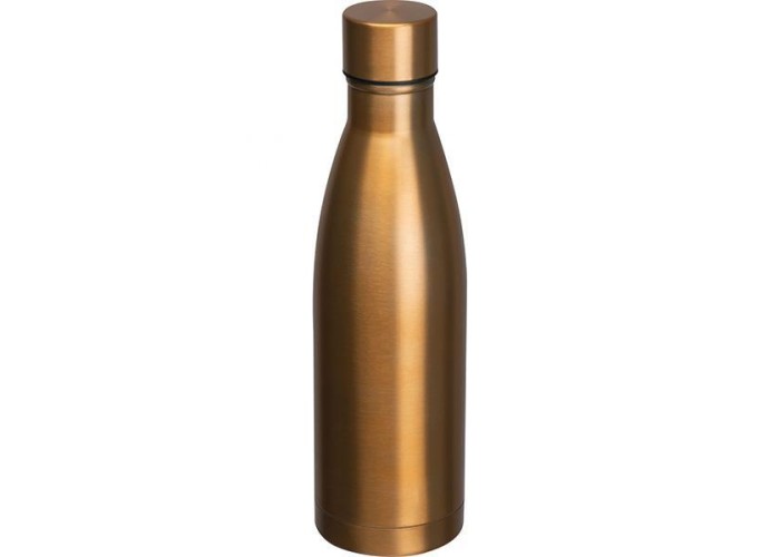 Θερμός - μπουκάλι χρυσό 500 ml. inox Υ25xØ7εκ. Θερμός - μπουκάλι χρυσό 500 ml. inox Υ25xØ7εκ.