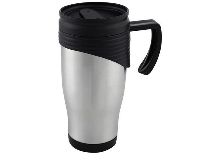 Θερμός με χερούλι 400 ml. inox Υ16xØ8,7εκ. Θερμός με χερούλι 400 ml. inox Υ16xØ8,7εκ.