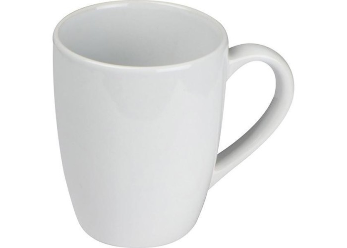 Κούπα λευκή κεραμική 300 ml. 12,3x8,6x10,5εκ.