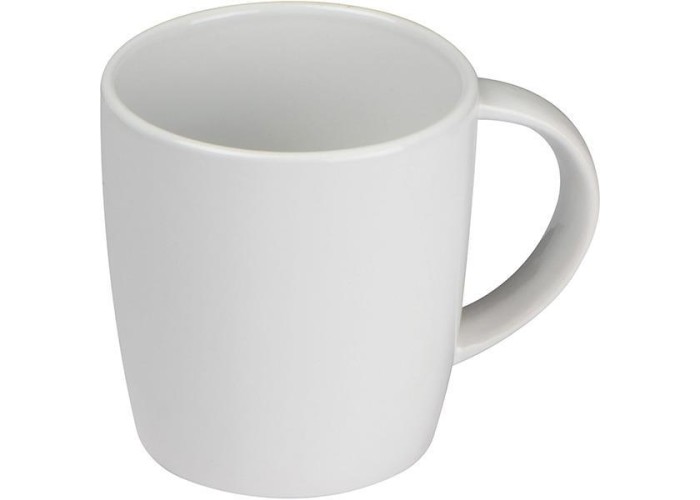 Κούπα λευκή κεραμική 300 ml. Υ8,5xØ9εκ.