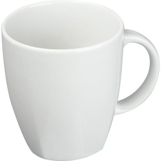 Κούπα λευκή από πορσελάνη 300 ml. Υ9,7xØ8,5εκ. Κούπα λευκή από πορσελάνη 300 ml. Υ9,7xØ8,5εκ.