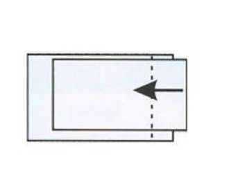 Αυτοκόλλητες θήκες για κάρτες Υ6x9,5εκ. πλαϊνό άνοιγμα (100τεμ)