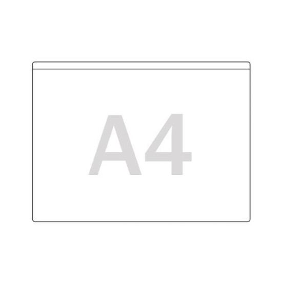 Αυτοκόλλητη θήκη Α4 τύπου Π άνοιγμα στη μεγάλη πλευρά (50τεμ) Αυτοκόλλητη θήκη Α4 τύπου Π άνοιγμα στη μεγάλη πλευρά (50τεμ)