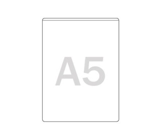 Αυτοκόλλητη θήκη Α5 τύπου Π άνοιγμα στη μικρή πλευρά (50τεμ)