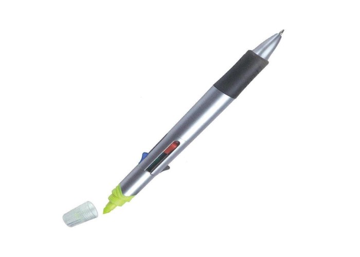 Στυλό με 4χρώματα - μαρκαδόρο υπογράμμισης