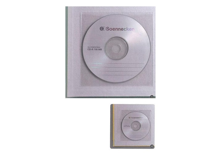 Αυτοκόλλητη θήκη CD με καπάκι Υ12,9x13εκ. (100τεμ.) Αυτοκόλλητη θήκη CD με καπάκι Υ12,9x13εκ. (100τεμ.)