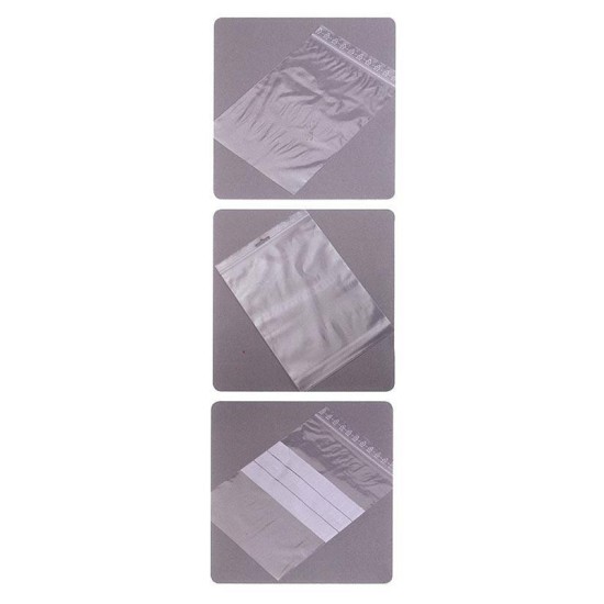 Σακουλάκια ασφαλείας με ετικέτα 120mm πλάτος x 170mm ύψος (100τεμ) Σακουλάκια ασφαλείας με ετικέτα 120mm πλάτος x 170mm ύψος (100τεμ)
