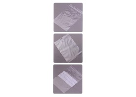 Σακουλάκια ασφαλείας με ετικέτα 220mm πλάτος x 310mm ύψος (100τεμ)