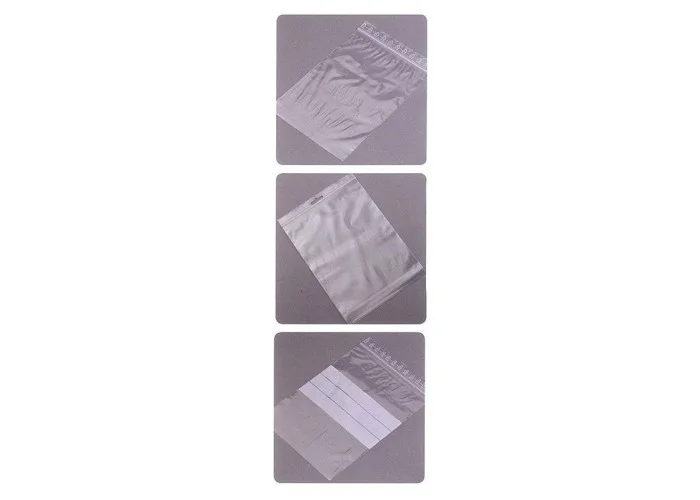 Σακουλάκια ασφαλείας με ετικέτα 220mm πλάτος x 310mm ύψος (100τεμ)