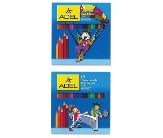 Adel ξυλομπογιές 24 χρώματα Adel ξυλομπογιές 24 χρώματα