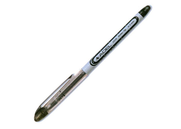 Adel στυλό roller pen μαύρο 0.5mm Adel στυλό roller pen μαύρο 0.5mm