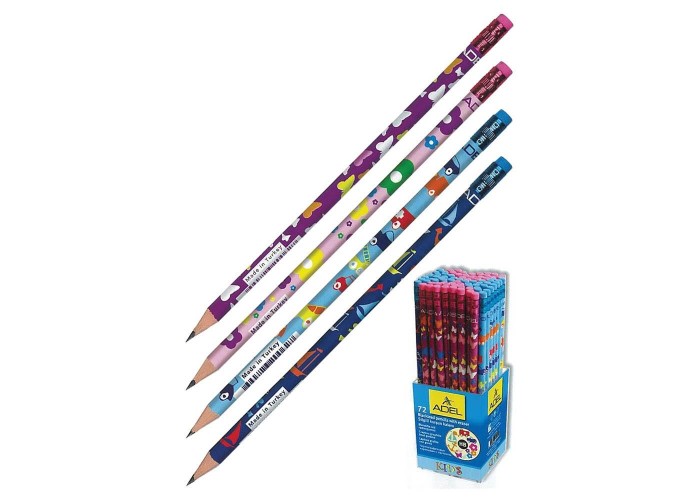 Adel μολύβι με σβήστρα ΗΒ 