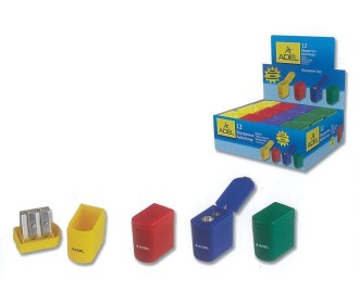 Adel ξύστρα διπλή μεταλλική ø7 - ø12mm Adel ξύστρα διπλή μεταλλική ø7 - ø12mm