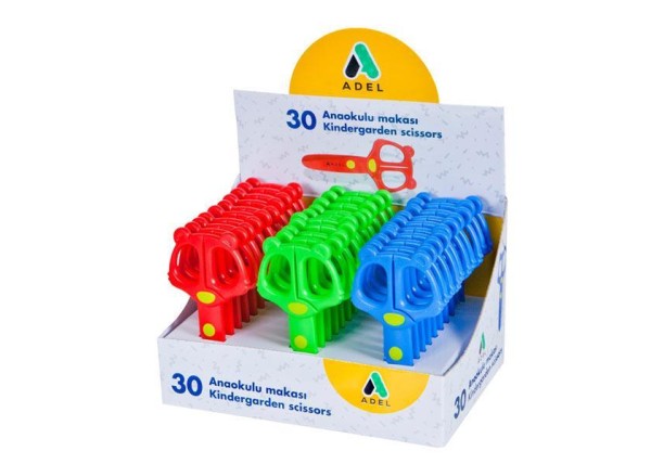 Adel ψαλίδι παιδικό πλαστικό 12εκ. Adel ψαλίδι παιδικό πλαστικό 12εκ.