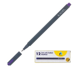 Adel μαρκαδόρος fineliner 0.4mm μωβ Adel μαρκαδόρος fineliner 0.4mm μωβ