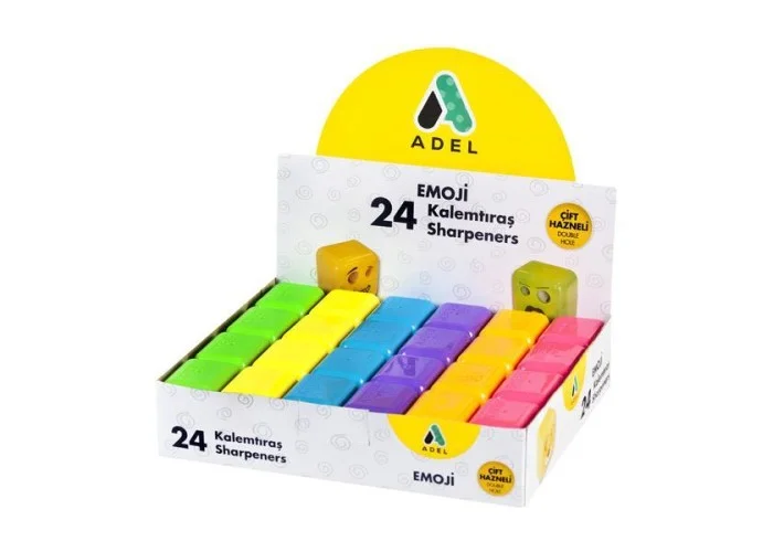 Adel ξύστρα Emoji διπλή ø7mm - ø12mm