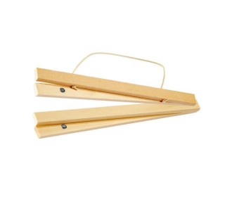 Πηχάκια ξύλινα με μαγνήτη για ποστέρ μήκους 30εκ.