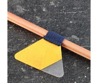 Στυλοθήκη λαστιχένια αυτοκόλλητη μπλε 4.5x3εκ. Στυλοθήκη λαστιχένια αυτοκόλλητη μπλε 4.5x3εκ.