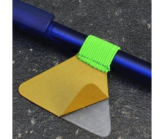 Στυλοθήκη λαστιχένια αυτοκόλλητη λαχανί  4.5x3εκ. Στυλοθήκη λαστιχένια αυτοκόλλητη λαχανί  4.5x3εκ.