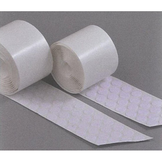 Αυτοκόλλητα στρόγγυλα λευκά με velcro16χιλ. 1000ζεύγη Αυτοκόλλητα στρόγγυλα λευκά με velcro16χιλ. 1000ζεύγη
