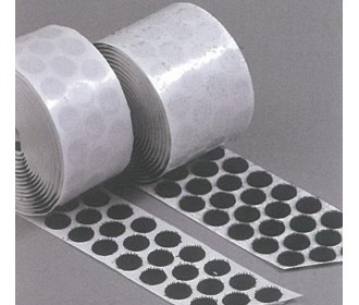 Αυτοκόλλητα στρόγγυλα μαύρα με velcro 16χιλ. 1000ζεύγη Αυτοκόλλητα στρόγγυλα μαύρα με velcro 16χιλ. 1000ζεύγη