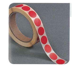 Ετικέτες αυτοκ.στρόγγυλες Ø20mm κόκκινες ρολλό 1000τεμ Ετικέτες αυτοκ.στρόγγυλες Ø20mm κόκκινες ρολλό 1000τεμ