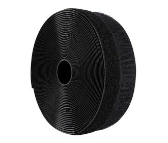Velcro ταινία αυτοκόλλητη μαύρη,16mm, 25μέτρα Velcro ταινία αυτοκόλλητη μαύρη,16mm, 25μέτρα