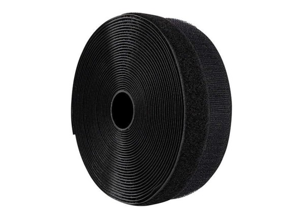 Velcro ταινία αυτοκόλλητη μαύρη,16mm, 25μέτρα Velcro ταινία αυτοκόλλητη μαύρη,16mm, 25μέτρα