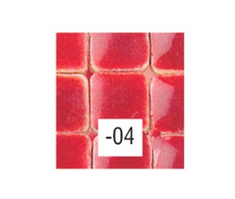 Efco μωσαικό κεραμικό μπορντώ 5x5x3χιλ.