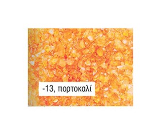 Διακοσμητικοί κρύσταλλοι πορτοκαλί 4-10χιλ.